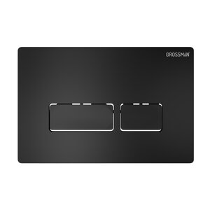 Изображение товара Механическая клавиша для унитаза Grossman Pragma 700.K31.03.210.210 черный матовый