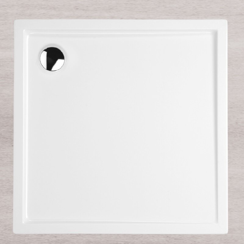Изображение товара Душевой поддон Huppe Streamline PF 3TASK200100100B15, 100 x 100 см, квадратный, акрил, плоский с панелью, белый