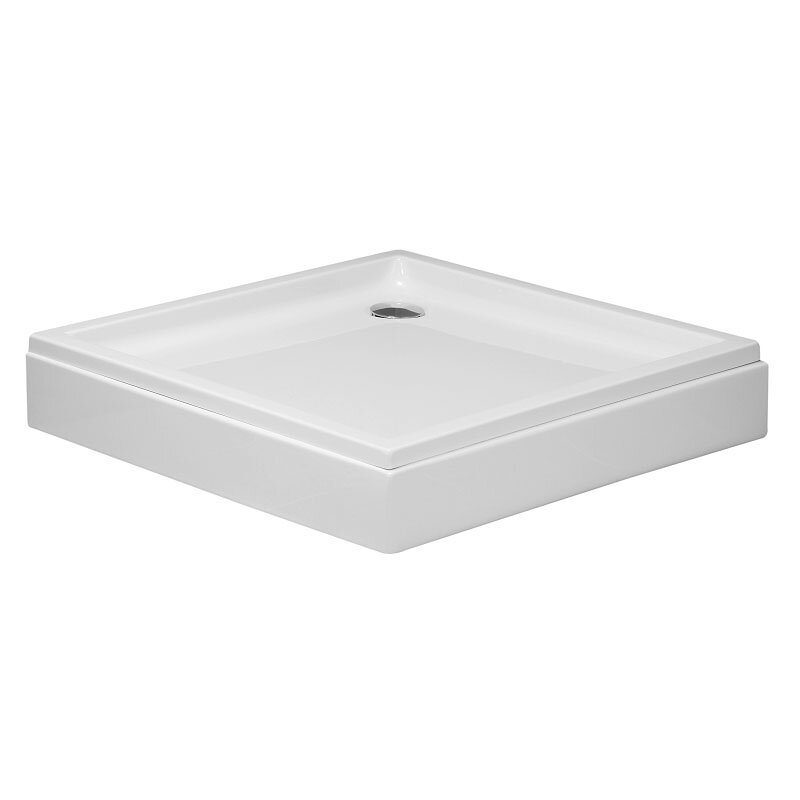 Изображение товара Душевой поддон Huppe Streamline PF 3TASK200100100B15, 100 x 100 см, квадратный, акрил, плоский с панелью, белый Изображение товара Душевой поддон Huppe Streamline PF 3TASK200100100B15, 100 x 100 см, квадратный, акрил, плоский с панелью, белый