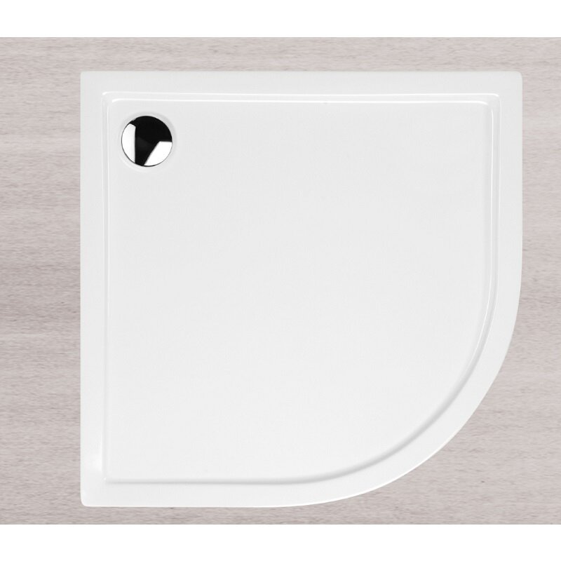 Изображение товара Душевой поддон Huppe Streamline 3TASQ212+090090B01, 90 x 90 см, четверть круга, акрил, моноблок, белый