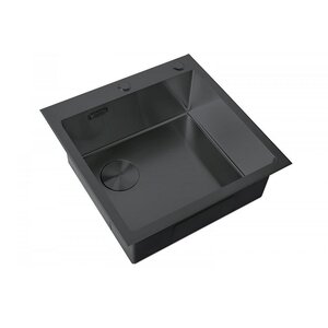 Изображение товара Кухонная мойка Zorg LUX 5151-L GRAFIT 51 см нержавеющая сталь PVD