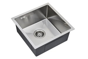 Изображение товара Кухонная мойка S.K.Sanitary SKS 4444, 44 см, брашированная нержавеющая сталь