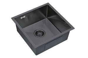 Изображение товара Кухонная мойка из нержавеющей стали SKS 4444 Grafit 44 см с Nano покрытием