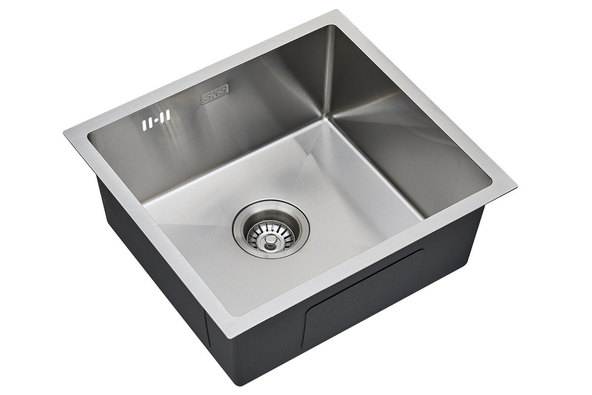 Изображение товара Мойка кухонная S.K.Sanitary SKS 4844 брашированная нержавеющая сталь 48×44 Изображение товара Мойка кухонная S.K.Sanitary SKS 4844 брашированная нержавеющая сталь 48×44