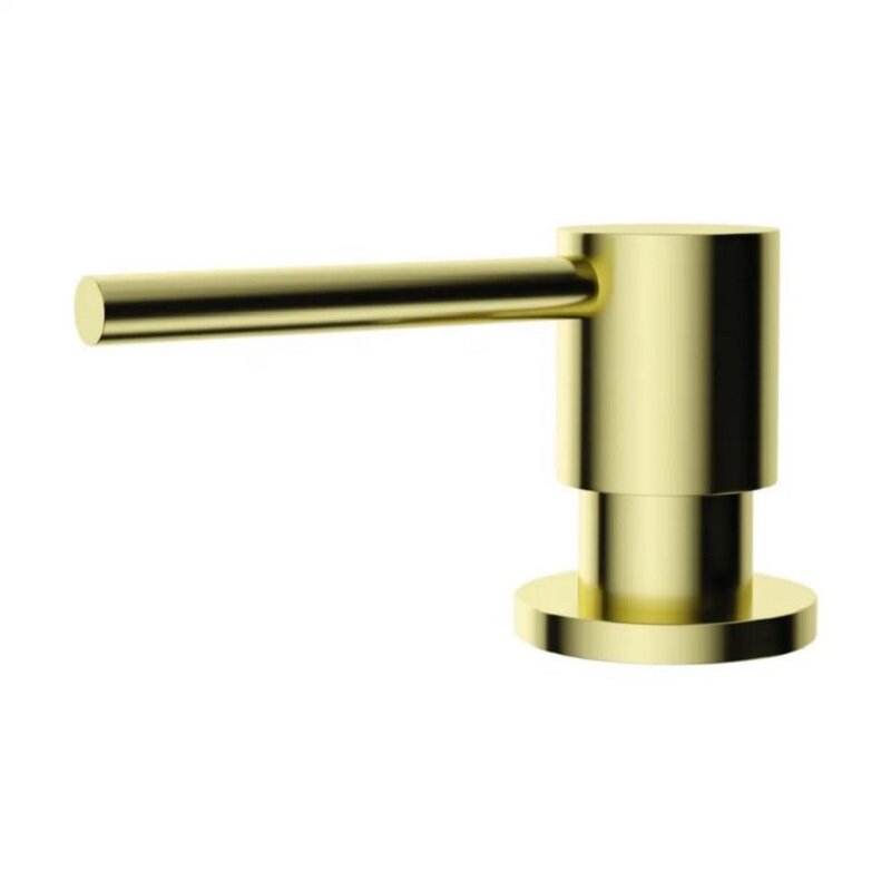 Изображение товара Встраиваемый дозатор жидкого мыла Omoikiri OM-03 светлое золото для кухни