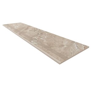 Изображение товара Ступень, керамогранит Ametis Oceanmist OM02 69394, 30 x 120 см, beige