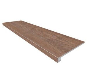 Изображение товара Ступень, керамогранит Ametis Selection SI02 39147, 33х120 см без насечек+Подступенок 14.5х120 см, eucalyptus