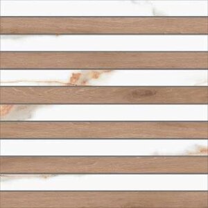 Изображение товара Мозаика Ametis Selection/Supreme SM03/SI01 Fascia 67300, 30 x 30 см, oak, ferrum