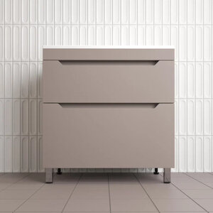 Изображение товара Тумба Style Line Остин ЛС-00002398, 80 см, напольный, цвет тауп темный
