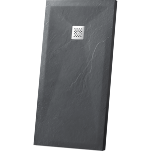 Изображение товара Душевой поддон RGW Stone Tray-G, 14152810-02-11, 80 x 100 см, прямоугольный, из искусственного камня, серый