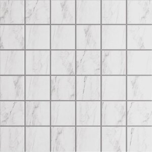 Изображение товара Мозаика Ametis Supreme SM01 39025, 30 x 30 см, 5 x 5 см, platinum