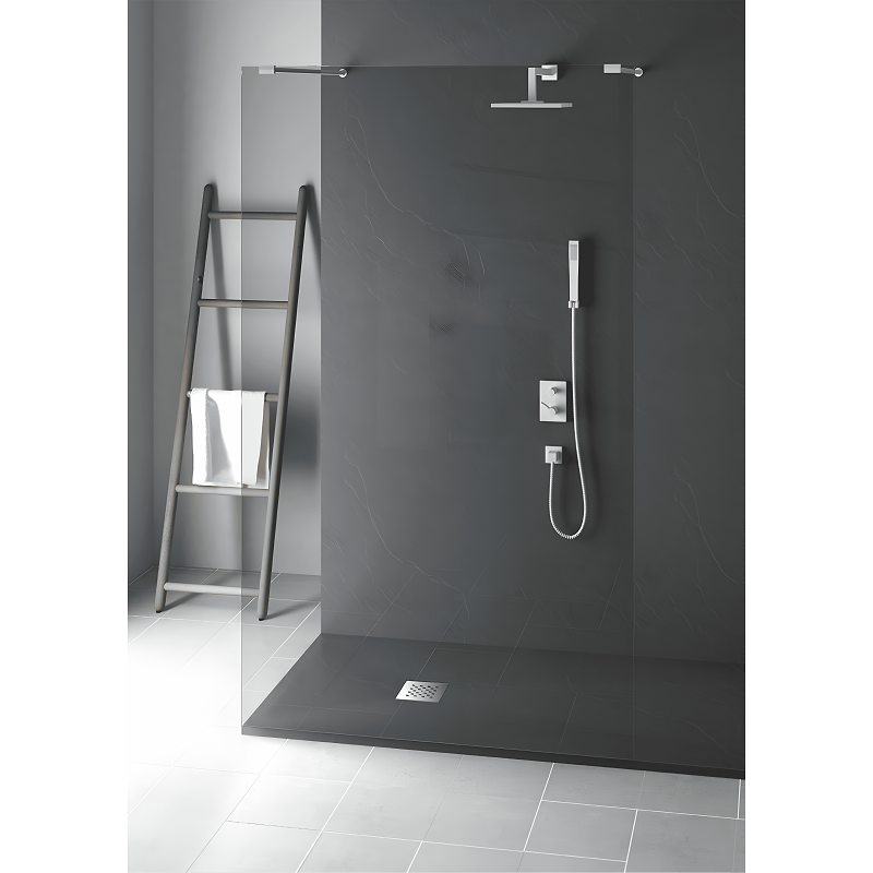 Изображение товара Душевой поддон RGW Stone Tray-G 90x100 см прямоугольный искусственный камень серый