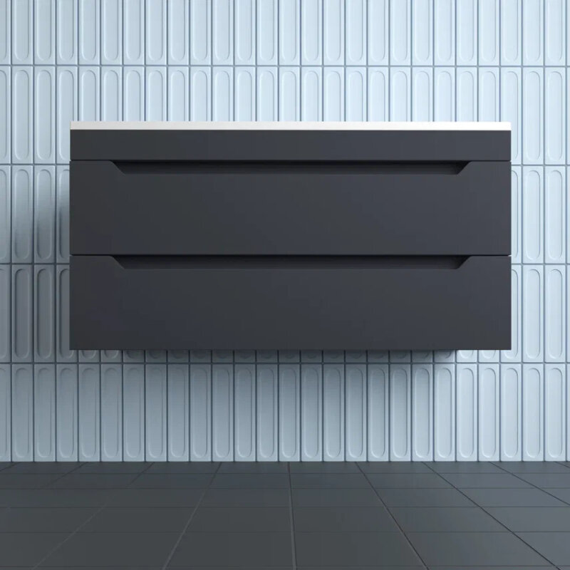 Изображение товара Подвесная тумба для ванной комнаты 100 см Style Line Остин с мягким закрыванием