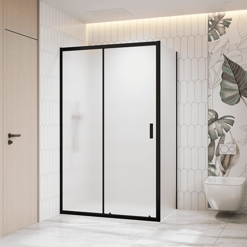 Изображение товара Душевой уголок RGW Classic CL-133B 120x80 см раздвижная дверь матовое стекло