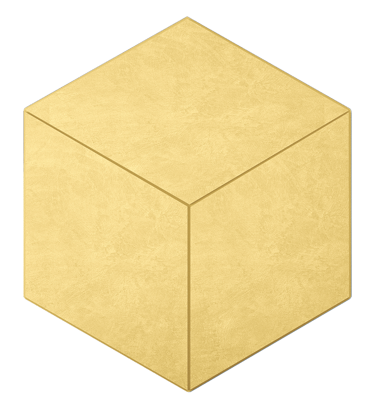 Изображение товара Мозаика Ametis Spectrum SR04 Cube 39042, 29 x 25 см, yellow