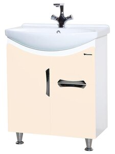 Изображение товара Тумба под раковину Bellezza Лагуна 65 напольная бежевый Россия