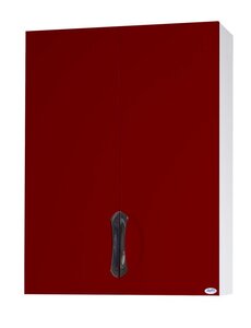 Изображение товара Шкаф подвесной Bellezza Лагуна 4642106180031, 50 см, цвет бордовый