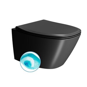 Изображение товара Подвесной унитаз GSI Modo+ 841526 черный матовый