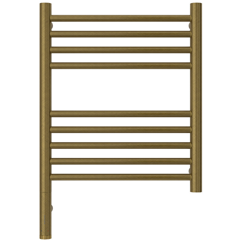 Изображение товара Полотенцесушитель электрический Сунержа Богема 3.1 прямая 05-6004-5040/05-6005-5040, высота 50 см, ширина 40, диммер слева/справа, цвет состаренная бронза