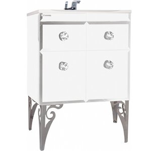 Изображение товара Тумба под раковину Bellezza Lusso ЛУССО 65, 4630110110014, напольная, цвет белый