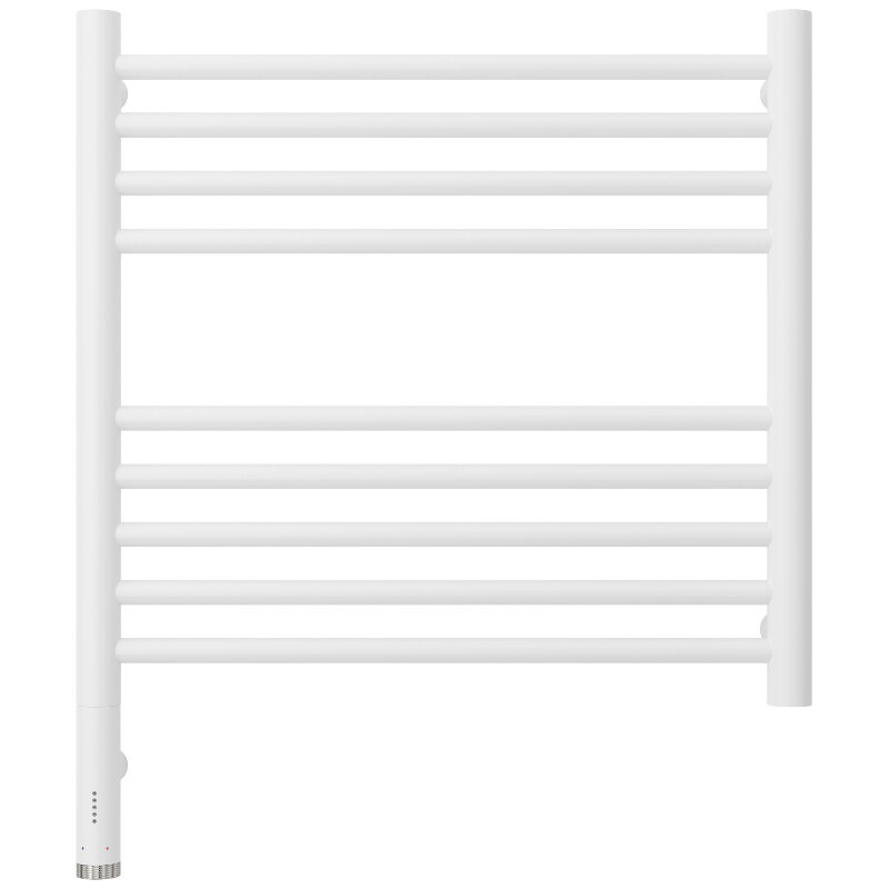 Изображение товара Полотенцесушитель электрический Сунержа Богема 3.1 прямая 30-6004-5050/30-6005-5050, высота 50 см, ширина 50, диммер слева/справа, цвет белый матовый
