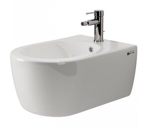 Изображение товара Биде Ceramicanova Simple Rimless CN1303, подвесное, белое