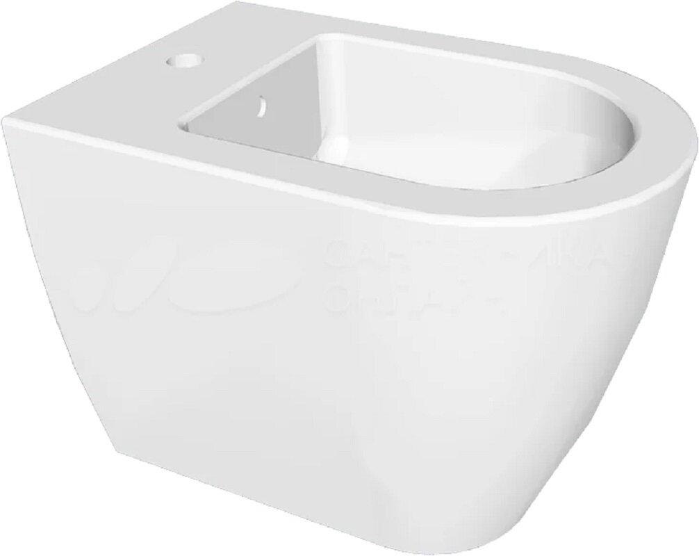 Изображение товара Напольное биде Hatria Futura Y9B701 из фаянса, белое, округлое