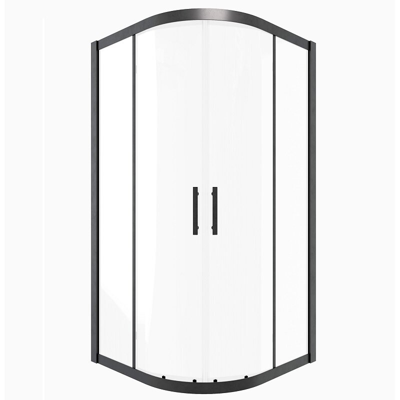 Изображение товара Душевой уголок Timo T46 90x90 см прозрачное стекло черный профиль