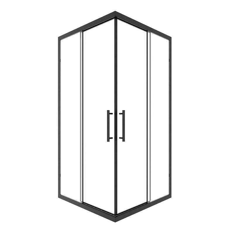 Изображение товара Душевой уголок Timo T41, 100 х 100 см, стекло прозрачное, профиль черный