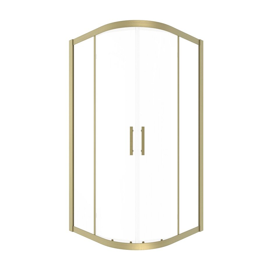 Изображение товара Душевой уголок Timo T45 100x100 см стекло прозрачное профиль золото