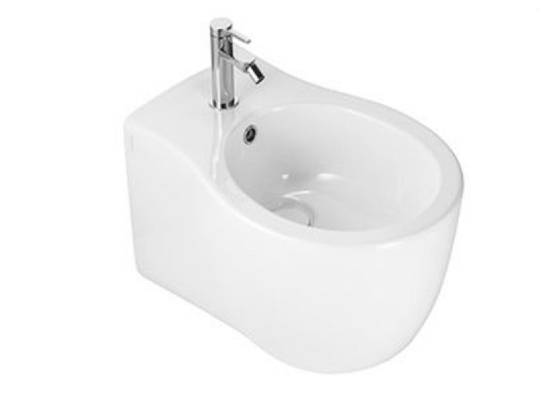 Изображение товара Биде подвесное Hatria Le Fiabe Y1A901, белое из фаянса