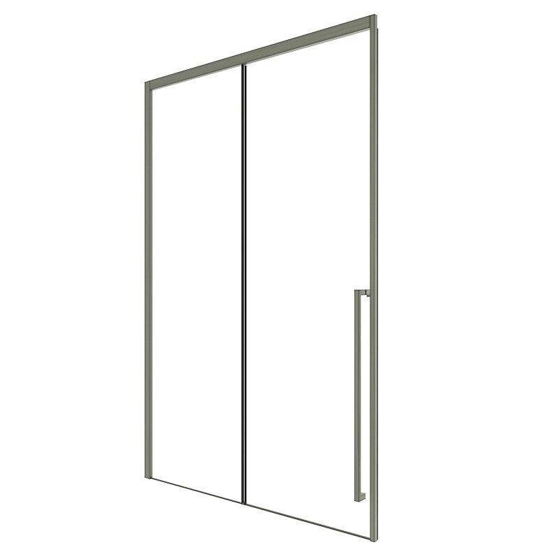 Изображение товара Душевая дверь в нишу Timo T50L/T50R, 140*200 см, левая/правая, стекло прозрачное, профиль никель Изображение товара Душевая дверь в нишу Timo T50L/T50R, 140*200 см, левая/правая, стекло прозрачное, профиль никель