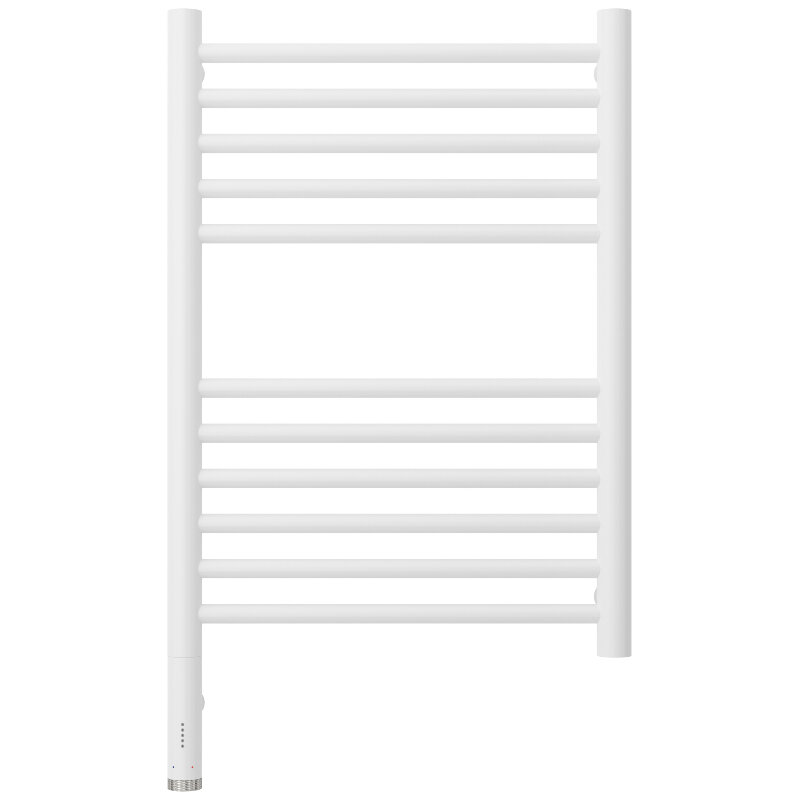 Изображение товара Полотенцесушитель электрический Сунержа Богема 3.1 прямая 30-6004-6040/30-6005-6040, высота 60 см, ширина 40, диммер слева/справа, цвет белый матовый