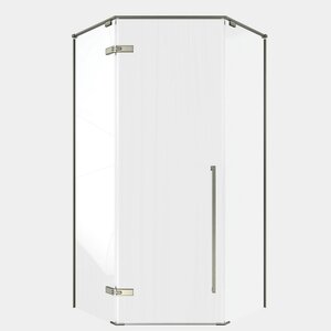 Изображение товара Душевой уголок Timo T67, 100 х 100 см, стекло прозрачное, профиль никель
