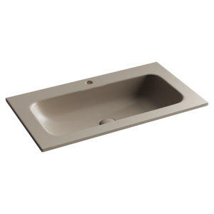 Изображение товара Раковина Ceramicanova Grace CN7012MC 81 см из сантехфарфора капучино матовая
