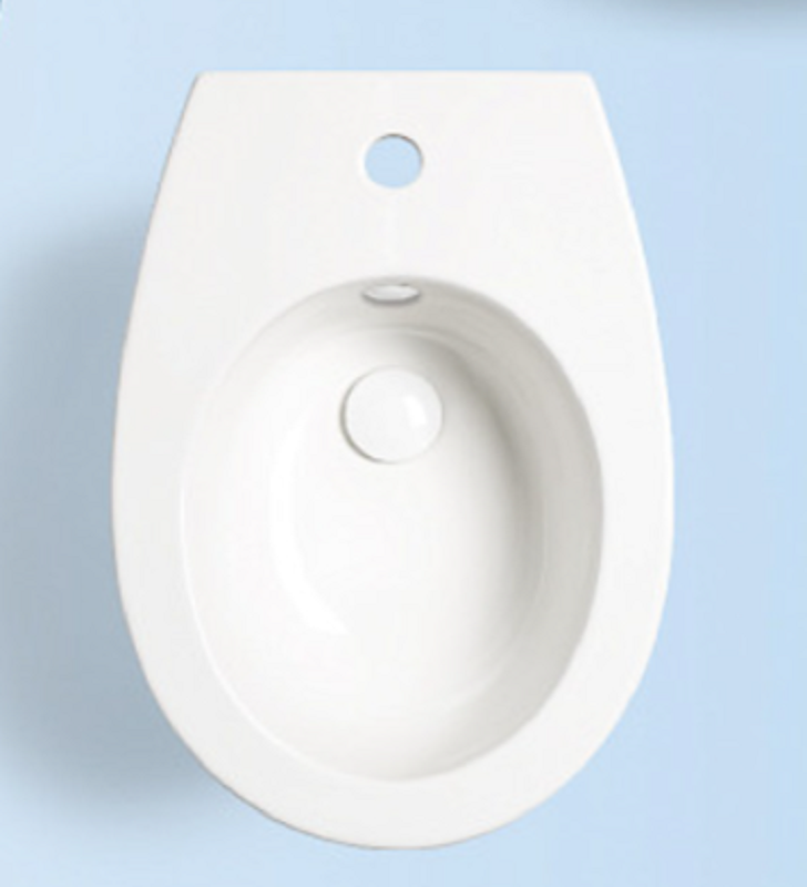 Изображение товара Подвесное биде Hatria Planeta Y9E301 белое, 37,5х53 см, фаянс Италия