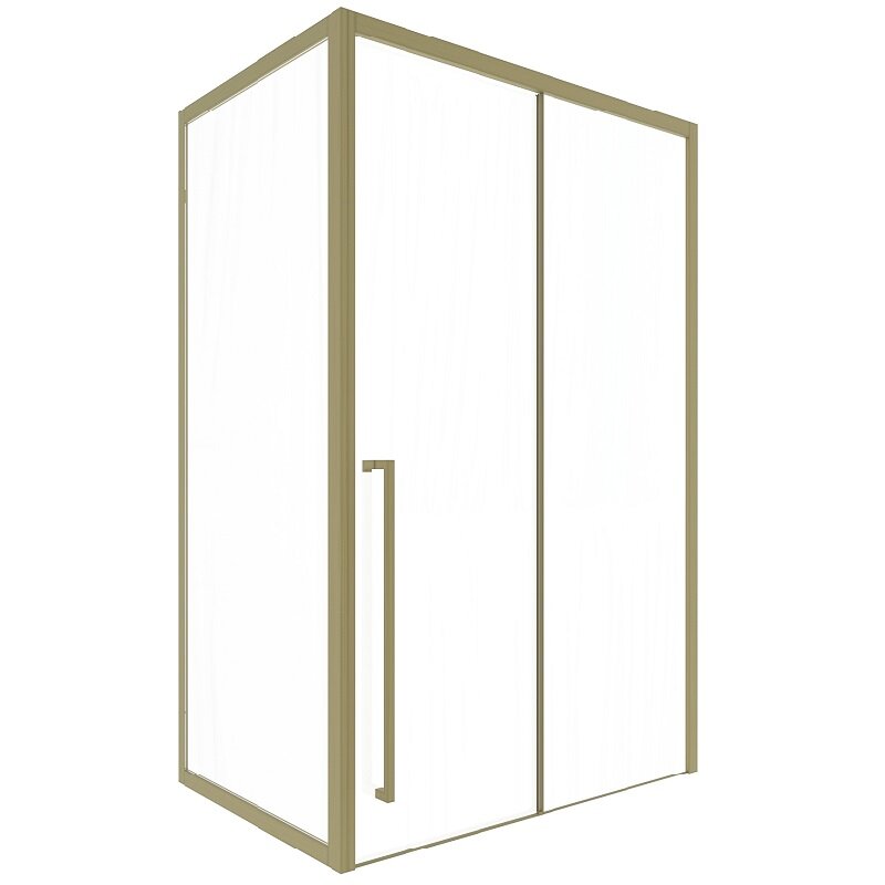 Изображение товара Душевой уголок Timo T55L+T63/T55R+T63 100x150 см матовое золото