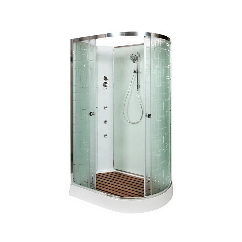 Изображение товара Душевая кабина AvaCan EM2012LNGM/EM2012RNGM 120x90 см гидромассаж без крыши