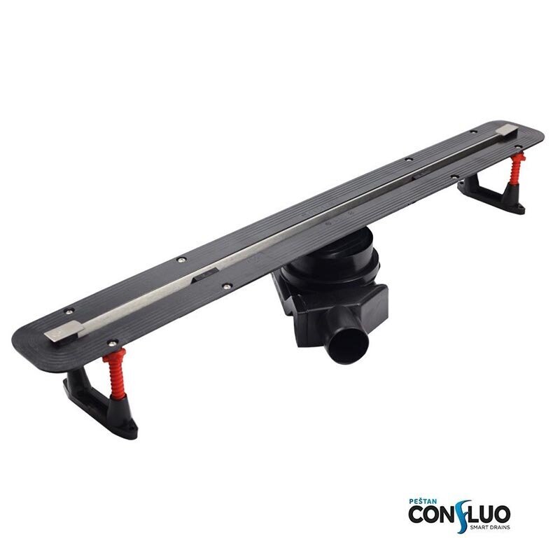 Изображение товара Дренажный канал Pestan Drain Slim 550, 13100032, хром матовый