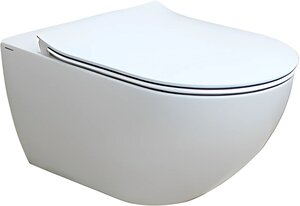 Изображение товара Подвесной унитаз Hatria Centrica Y9DE01, смыв торнадо, безободковый, белый