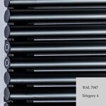 Радиатор стальной трубчатый Velar R42 750 H, 9 секций, R42 750 H -9 секц. П50 (7047 мат) - фото 1