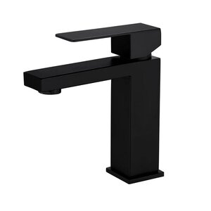 Изображение товара Смеситель для раковины Alfi LF302144, цвет черный матовый