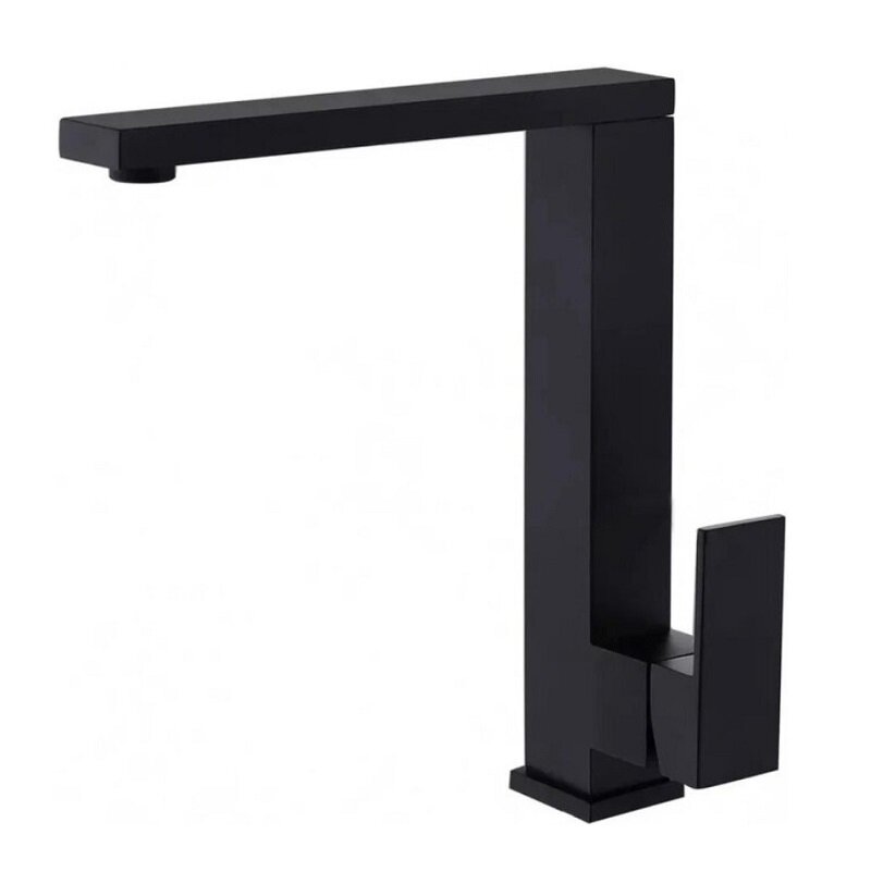 Изображение товара Смеситель для кухонной мойки Alfi LF300144 черный матовый с поворотным изливом