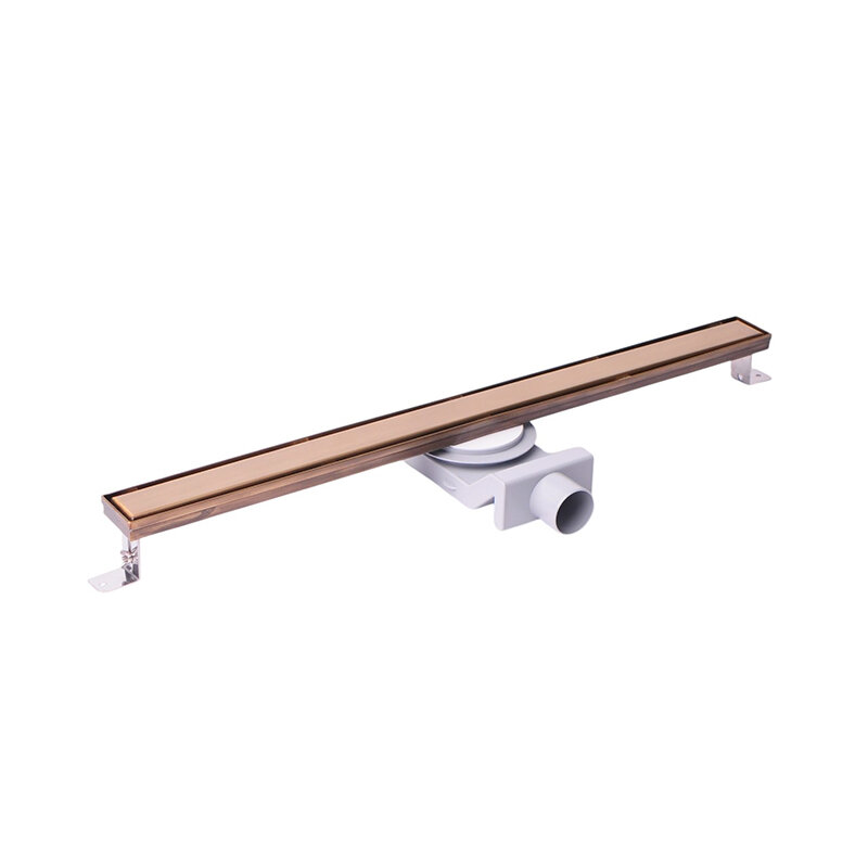 Изображение товара Дренажный канал Plumberia Selection PSL Linear PSL70BR, 70 см, под плитку, цвет бронза