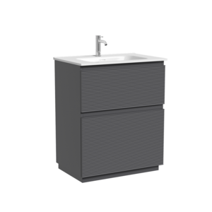 Изображение товара Тумба под раковину Sancos Folk Floor FL70FGS, 70 см, напольная, grey soft