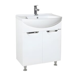 Изображение товара Тумба под раковину Bellezza Альфа 55 напольная белая Россия