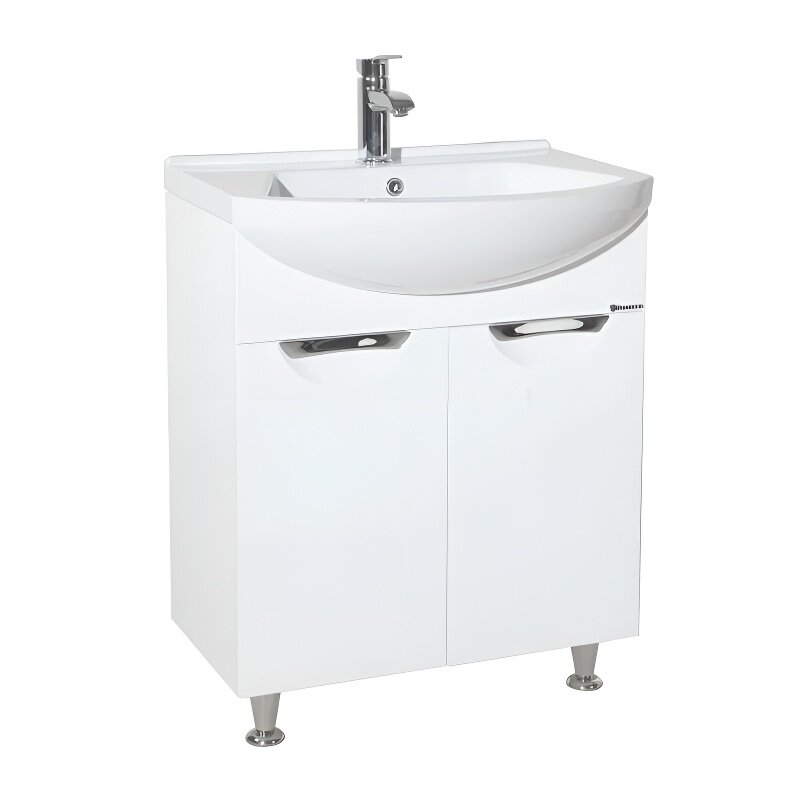 Изображение товара Тумба под раковину Bellezza Альфа 55 напольная белая Россия