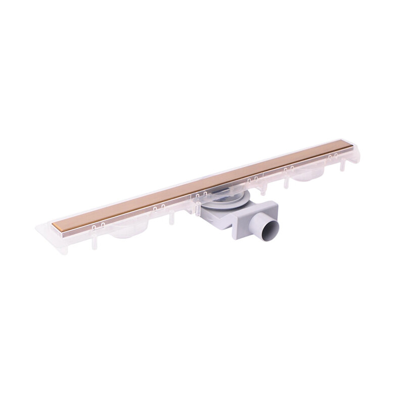 Изображение товара Дренажный канал Plumberia Selection PSM Modular PSM100BR, 100 см, под плитку, цвет бронза