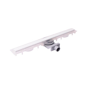 Изображение товара Дренажный канал Plumberia Selection PSM Modular PSM80BO 80 см под плитку белый матовый