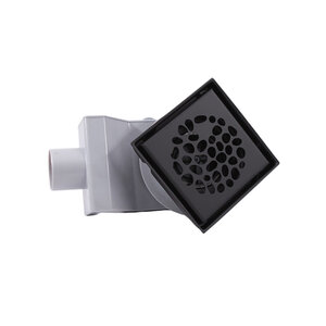 Изображение товара Душевой трап Plumberia Selection PS Stones PSS13NO 13 см черный матовый